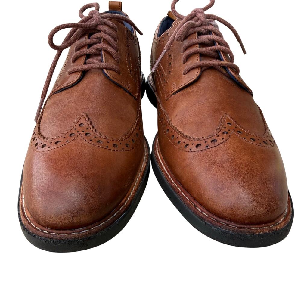 Cole Haan Grand Shadowlite Wingtip Oxfords Brown Leather Lace Up Men’s - Size 8 - Picture 4 of 8